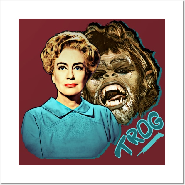 Joan Crawford - Trog Wall Art by Indecent Designs